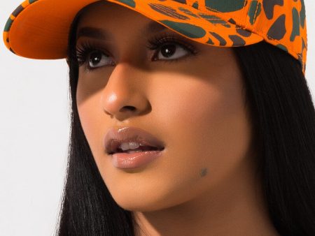 VON DUTCH TRUCKER HAT ORANGE CAMO Online Hot Sale