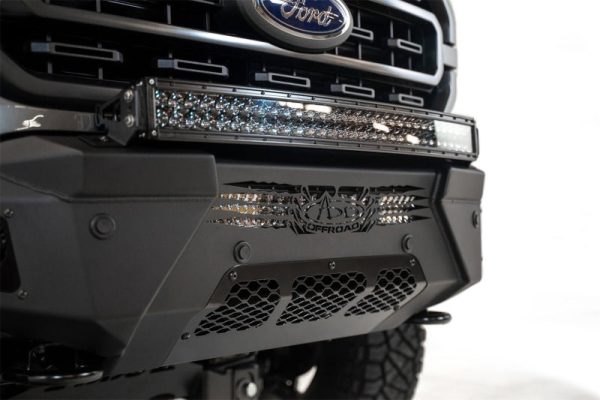 Addictive Desert Designs 2021 Ford F-150 HoneyBadger Front Bumper w  Top Hoop Sale