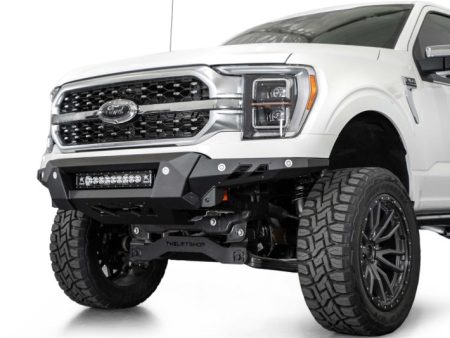 ADD 2021+ Ford F150 Black Label Front Bumper Online Sale