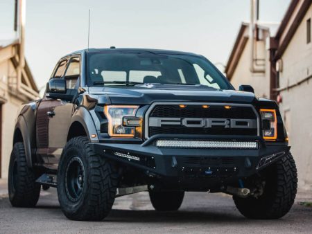 Addictive Desert Designs 17-18 Ford F-150 Raptor HoneyBadger Front Bumper Online now