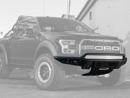 Addictive Desert Designs 17-18 Ford F-150 Raptor Stealth R Front Bumper w  Winch Mount Discount