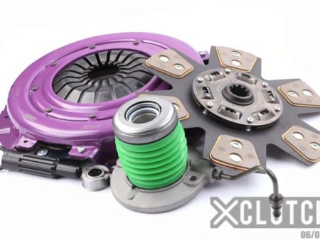 XClutch 05-10 Ford Mustang GT 4.6L Stage 2 Sprung Ceramic Clutch Kit Online Sale