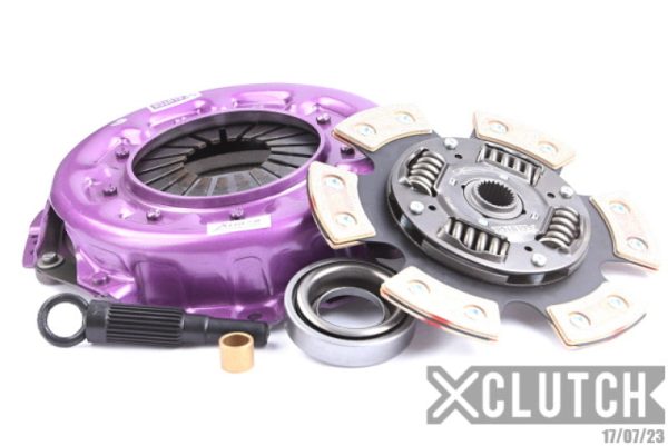 XClutch 91-98 Nissan 180SX S13 2.0L Stage 2 Sprung Ceramic Clutch Kit Online now