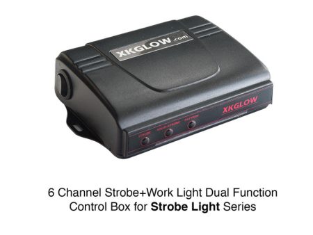 XK Glow 6 Channel LED Work Light Strobe Controller Hot on Sale