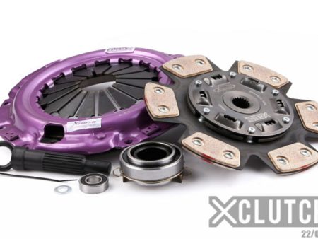 XClutch 92-96 Mitsubishi Lancer GSR 1.8L Stage 2R Extra HD Sprung Ceramic Clutch Kit Cheap