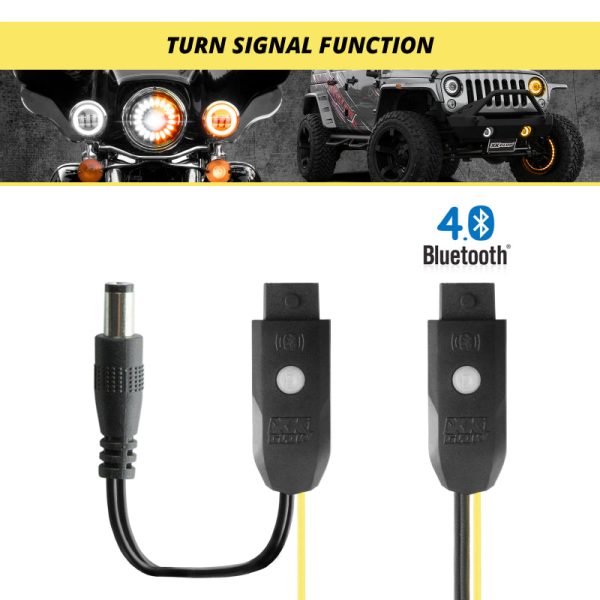 XK Glow Mini XKchrome 12V Controller w  Turn Signal Function 2pc on Sale