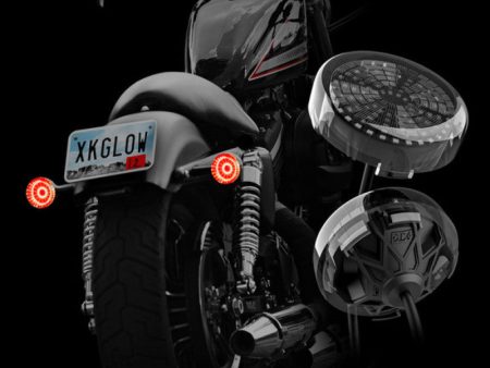 XK Glow Pro Series MotoTurnz - 1157 Bullet Style Rear Hot on Sale